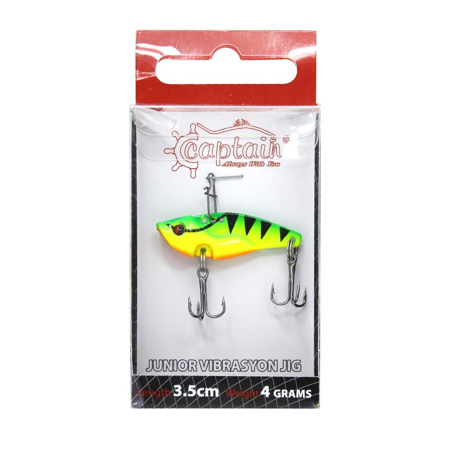 Captain 3609 Junior Metal Vibrasyon 4gr Jig Suni Yem