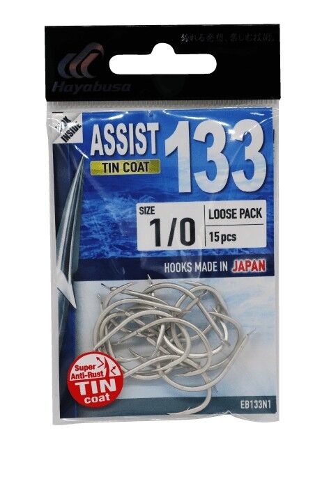 Hayabusa EB 133 Assist İğnesi Wide Tin Papağan