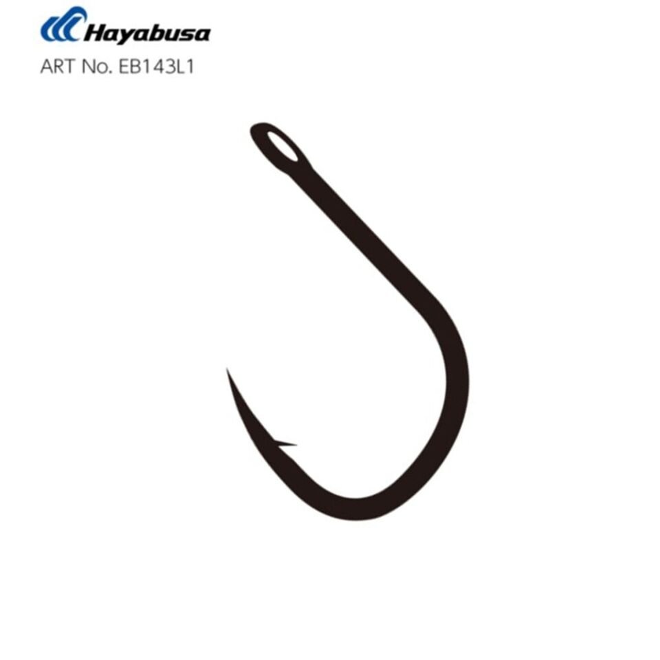 Hayabusa K1 XS Sazan İğnesi Dövme Teflon Black 10lu Paket