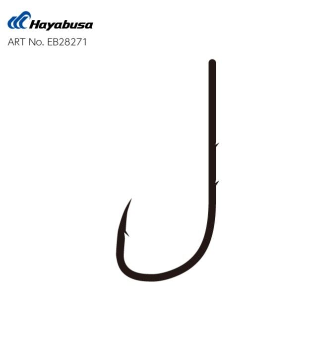 Hayabusa HBTH 282 Delikli Tırnaklı Canlı Yem İğnesi Black Nikel