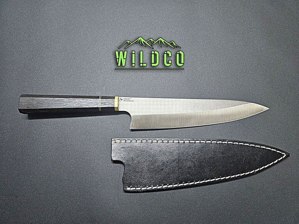 N690 ÇELİK GYUTO EL YAPIMI ŞEF BIÇAĞI