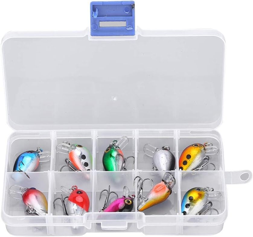 Captain 3397 Lure SET 5cm Floating 10'Lu Maket Balık Seti
