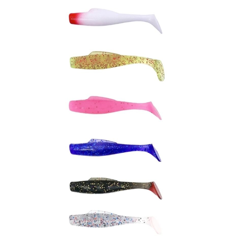 Captain 3070 Healer Soft 6gr 8.5cm Levrek Silikonu 6lı Mix Set Suni Yem