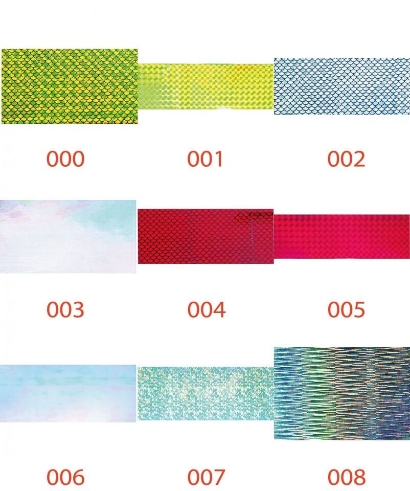 Balzer 15940 Yaldız Hologamlı Sticker 7.5x14.5cm 2li Paket
