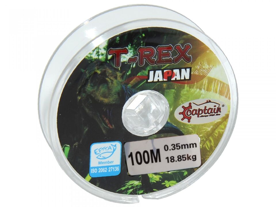 Captain TRex 100mt Monofilament Misina Beyaz