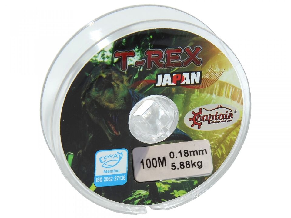Captain TRex 100mt Monofilament Misina Beyaz