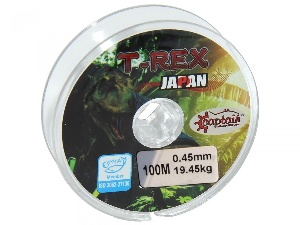 Captain TRex 100mt Monofilament Misina Beyaz