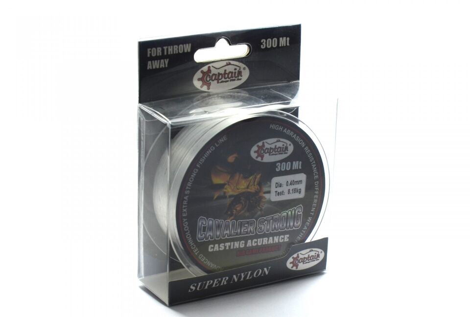 Captain Cavalier Strong 300mt Monofilament Misina Beyaz