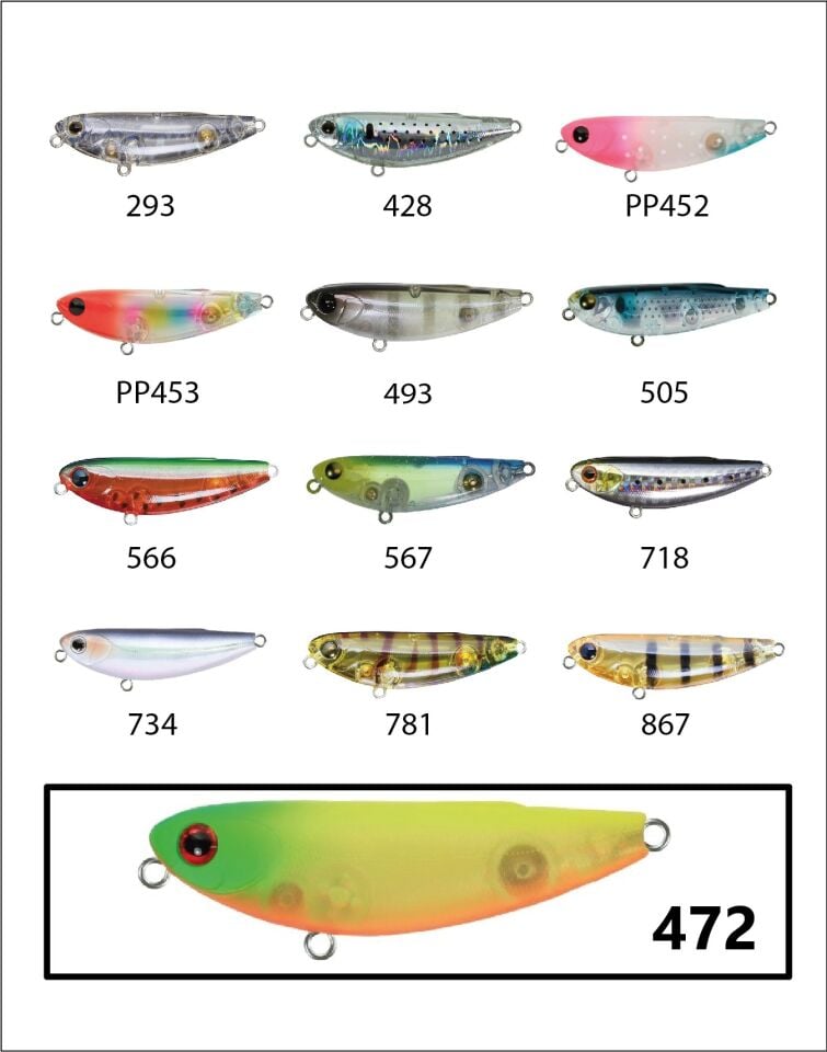 Zipbaits Fakie Dog 50mm WDT Su Üstü 5gr LRF Sahtesi