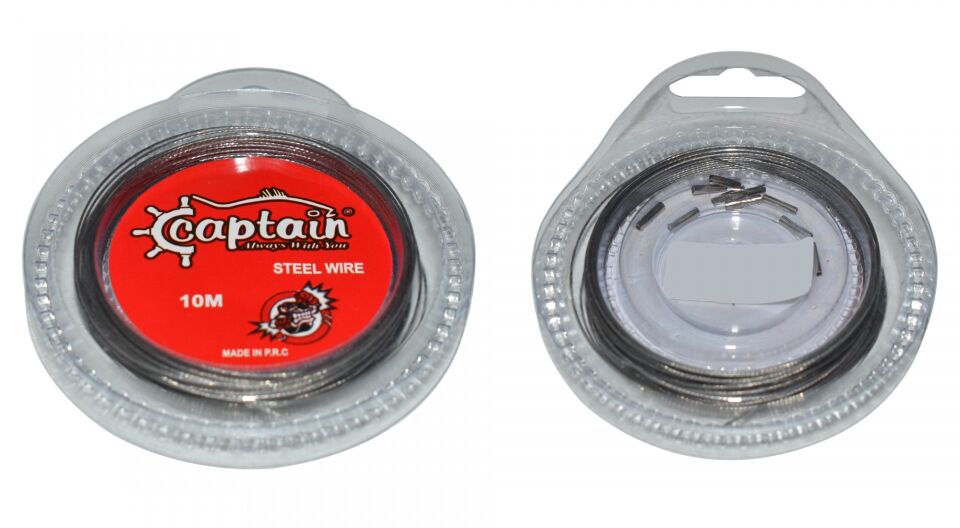 Captain Çelik Tel 10mt Steel Wire Leader