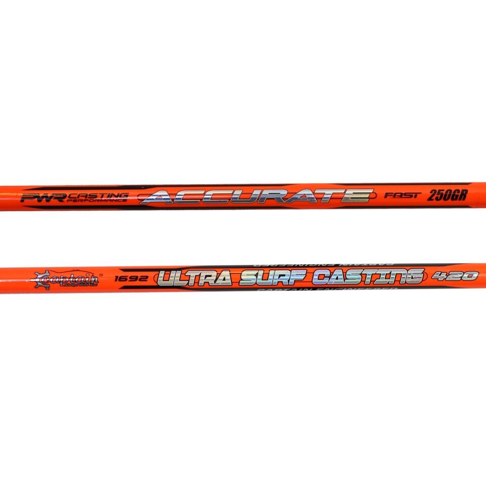 Captain 1692 Ultra Casting 420cm Tele Surf Kamış 100-250gr Atar