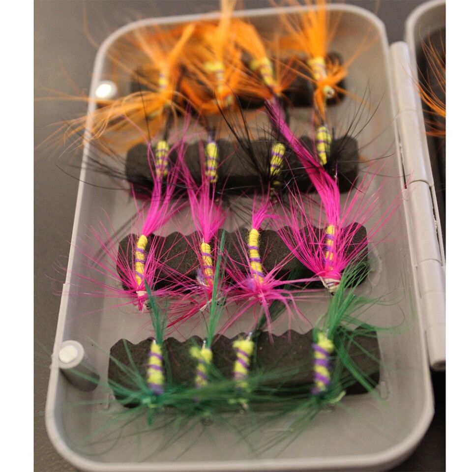 Captain 3452 Trout Fly Sinek Assortment Alabalık Yemi 32li Mix Set
