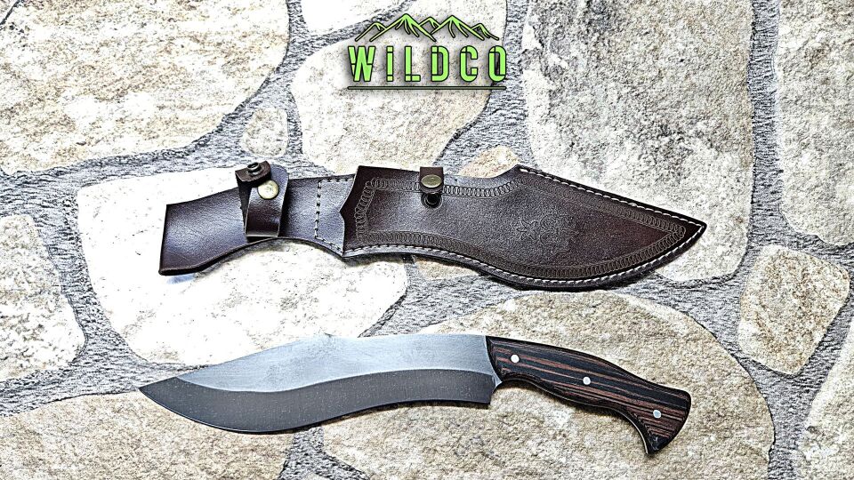 1067 ENDÜSTRİYEL ABANOZ KUKRİ SALLAMA PALA
