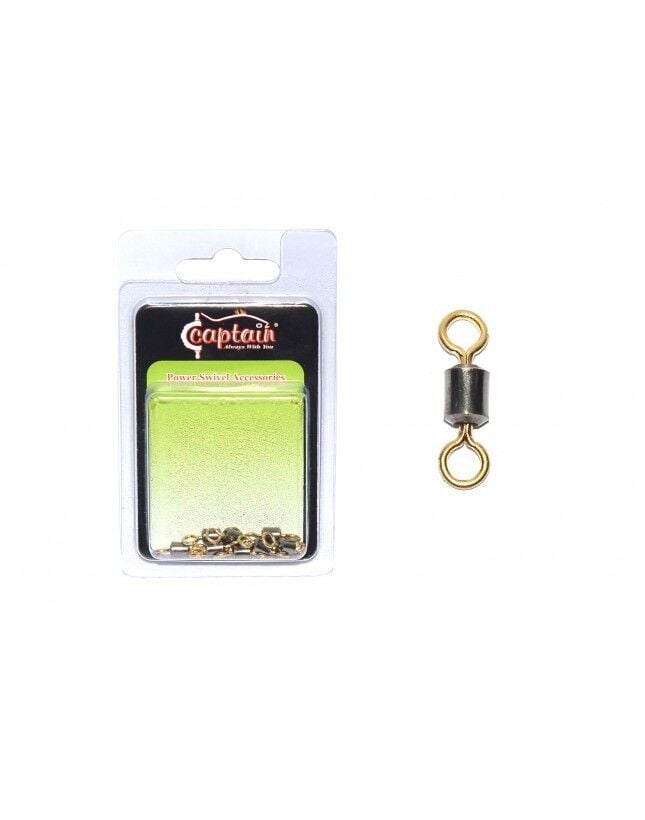 Captain 5007 Rulmanlı Fırdöndü 10lu Paket Black Gold