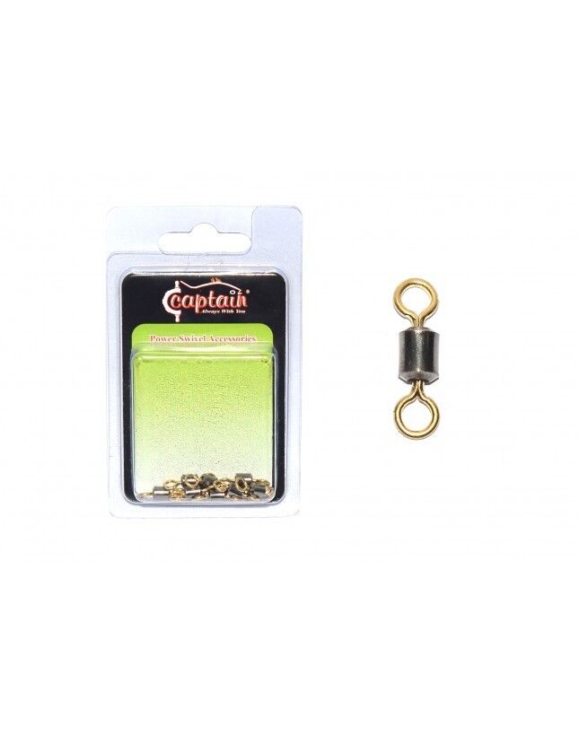 Captain 5007 Rulmanlı Fırdöndü 10lu Paket Black Gold