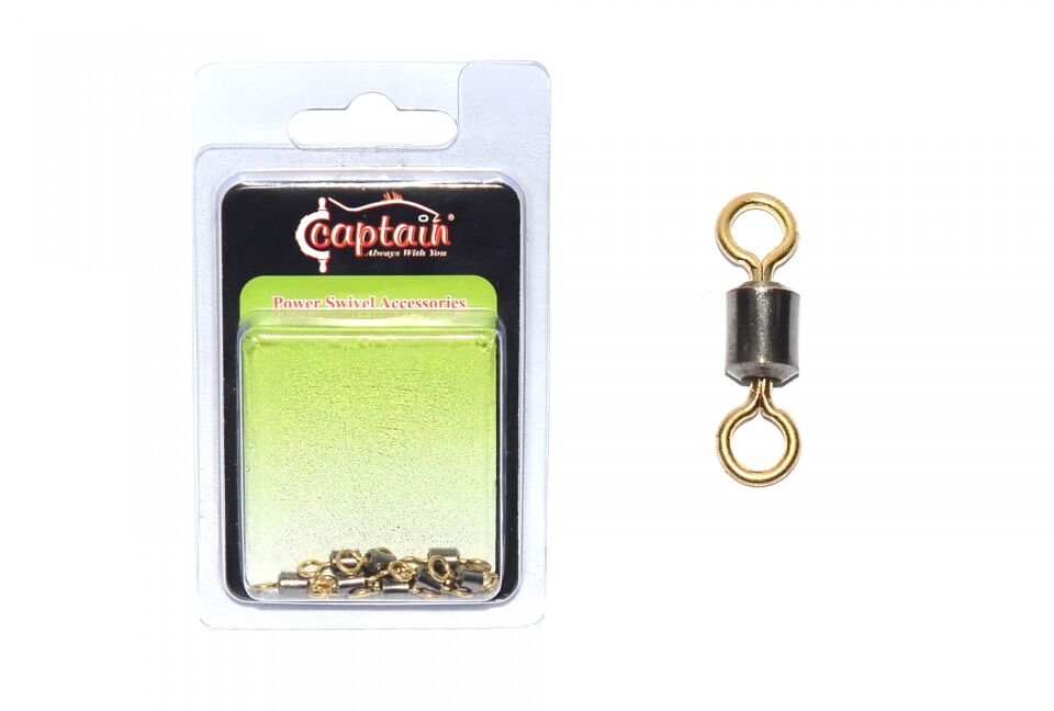 Captain 5007 Rulmanlı Fırdöndü 10lu Paket Black Gold