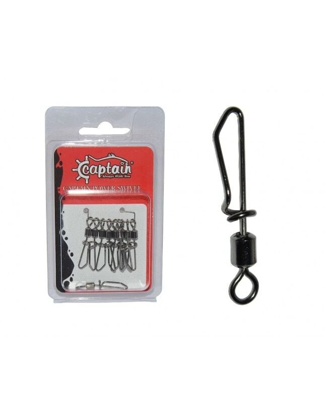 Captain 5027 Kilitli Klips Speed 10lu Paket Black Nikel