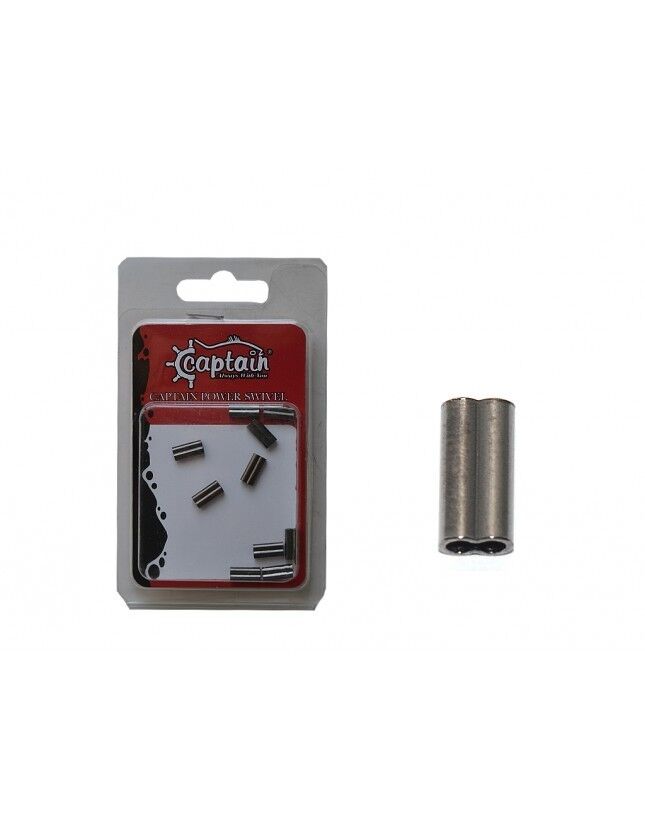 Captain 5130 Çelik Tel Sıkıştırma Burcu Double 10lu Paket Black Nikel