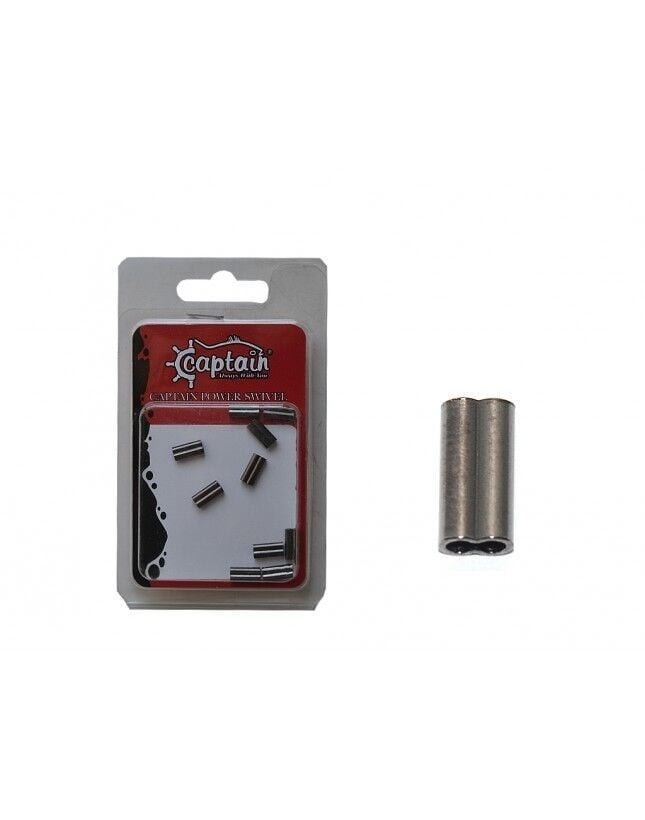 Captain 5130 Çelik Tel Sıkıştırma Burcu Double 10lu Paket Black Nikel