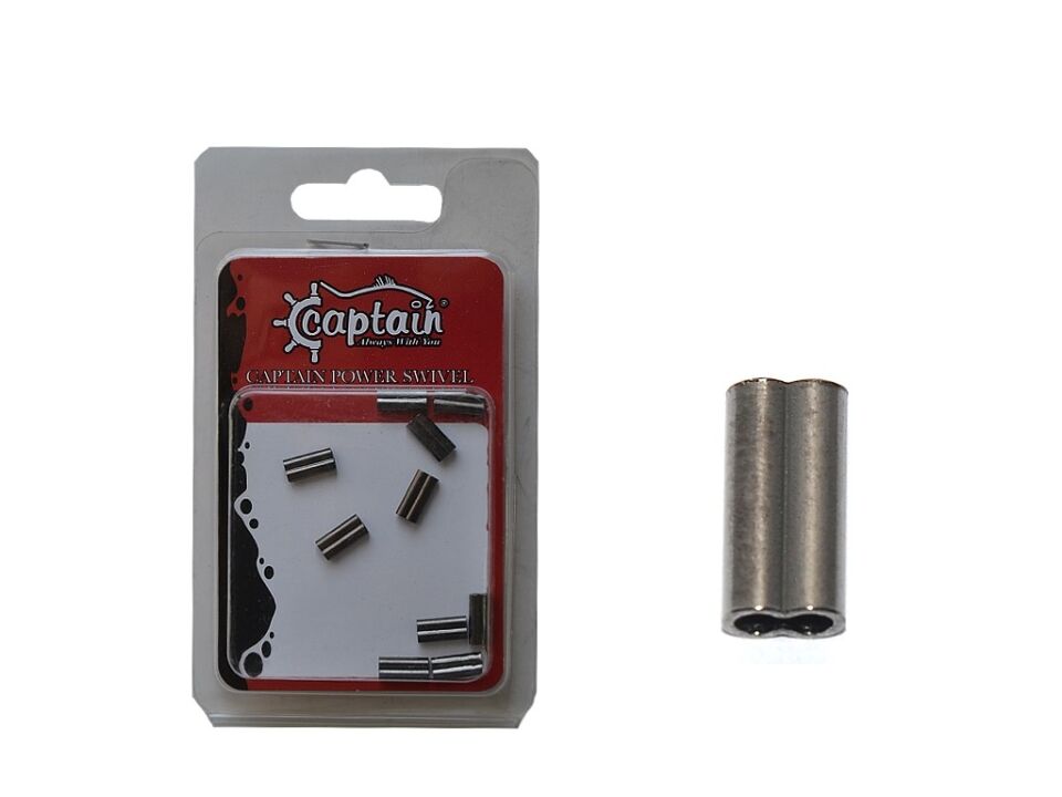 Captain 5130 Çelik Tel Sıkıştırma Burcu Double 10lu Paket Black Nikel