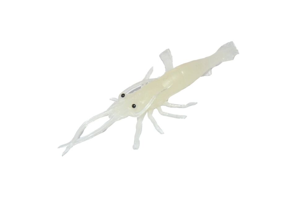 Captain 3054 Silikon Karides 7.5cm Suni Yem 5li Paket