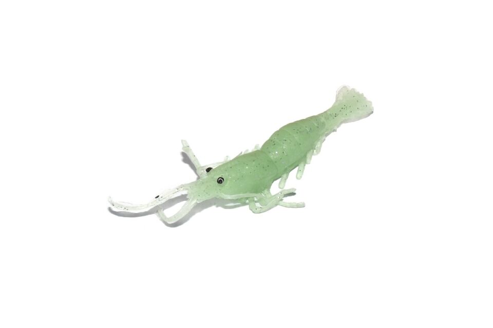 Captain 3054 Silikon Karides 7.5cm Suni Yem 5li Paket