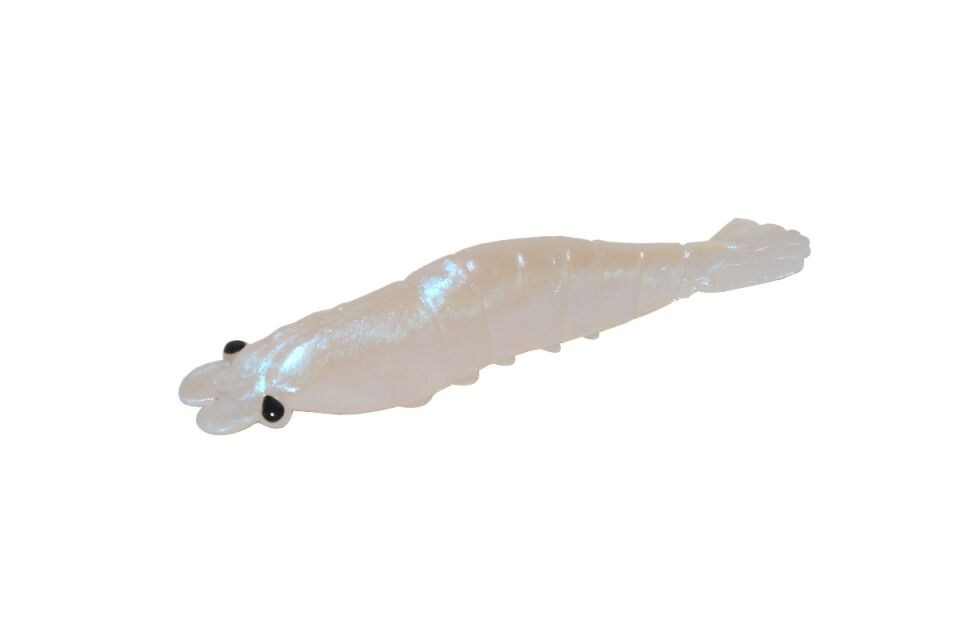 Captain 3056 Silikon Karides 8cm Suni Yem 5li Paket