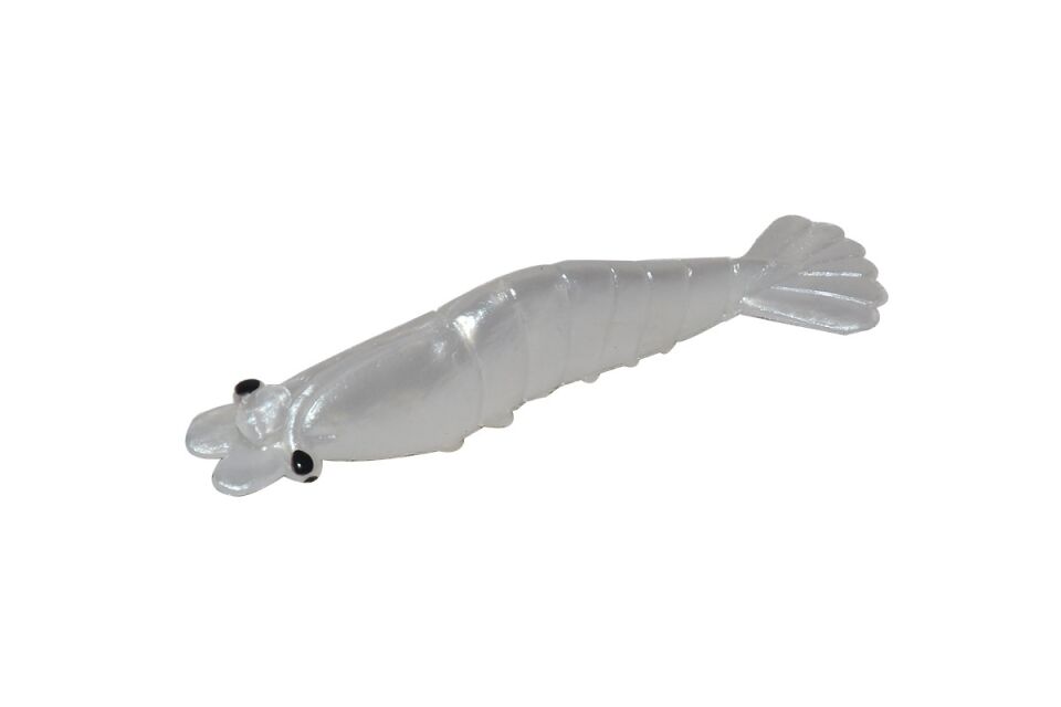 Captain 3056 Silikon Karides 8cm Suni Yem 5li Paket