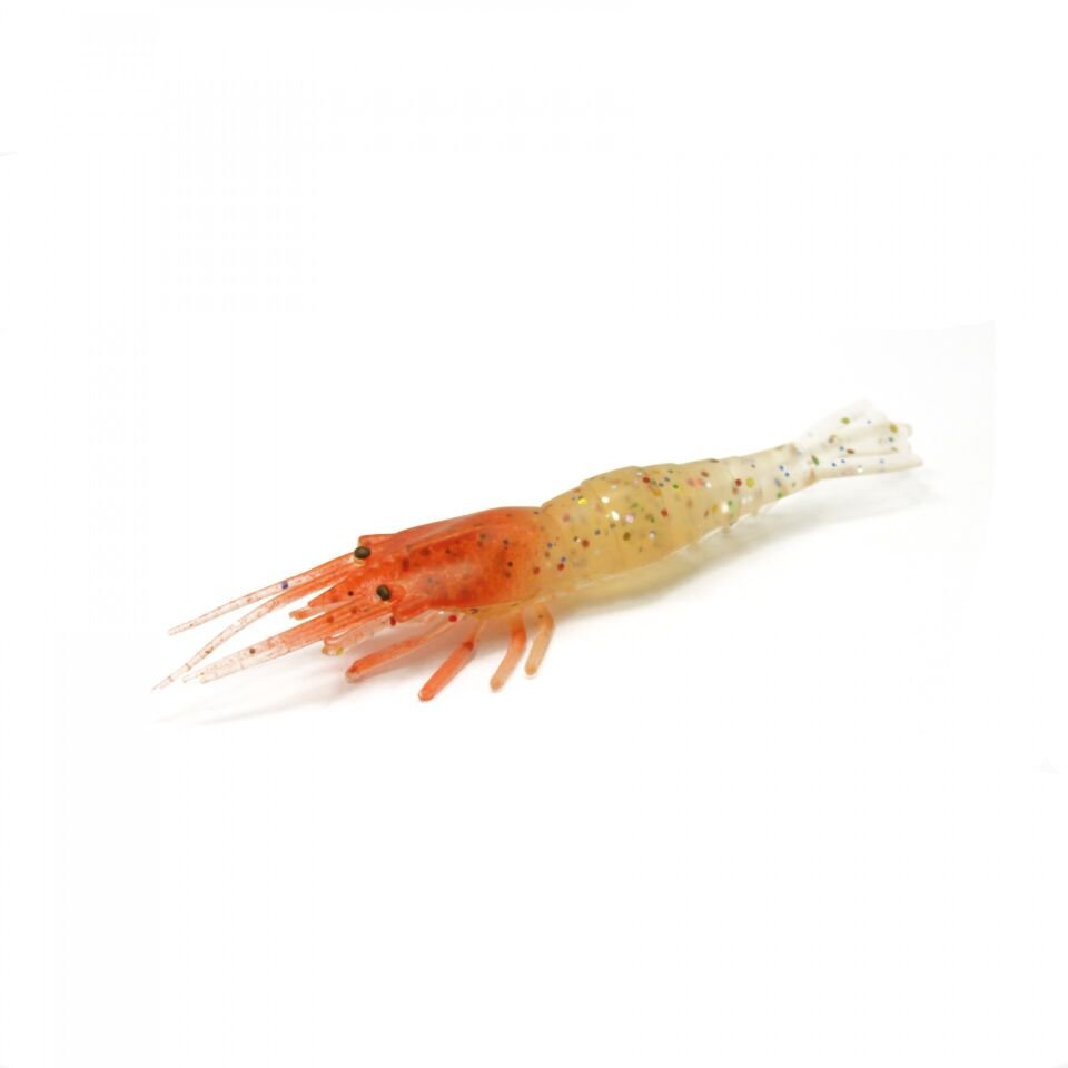 Captain 3057 Silikon Karides 6.5cm Suni Yem 5li Paket
