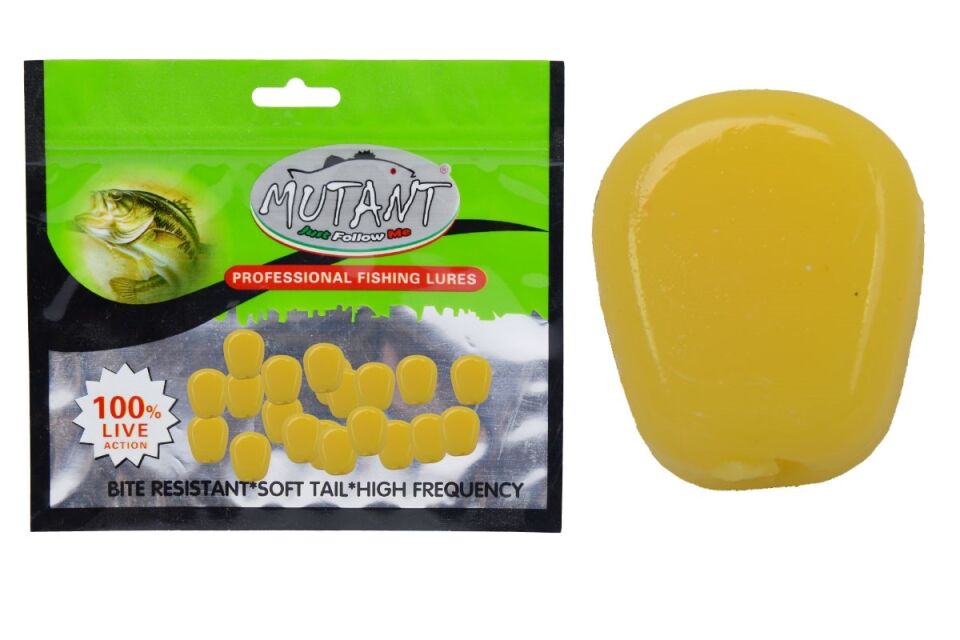 Mutant 3500 Silikon Mısır Pop Corn 1cm 20li Paket Sazan Yemi