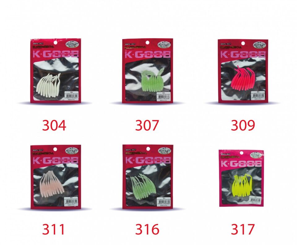Mutant 3514 Style Pigme 5cm Aromalı LRF Silikon Suni Yem 10lu Paket