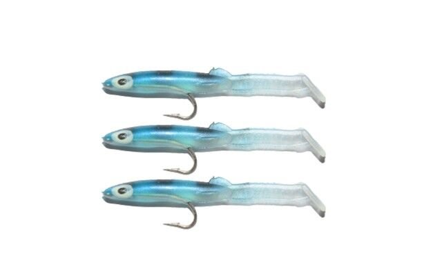 Captain 3526 Eel Fish 5cm Silikon Zargana Suni Yem 3lü Paket