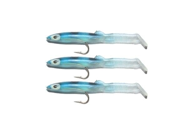 Captain 3526 Eel Fish 5cm Silikon Zargana Suni Yem 3lü Paket