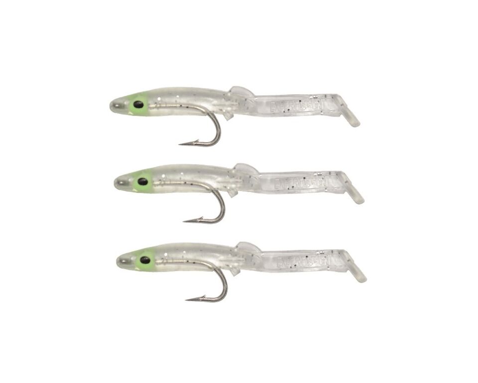 Captain 3526 Eel Fish 5cm Silikon Zargana Suni Yem 3lü Paket