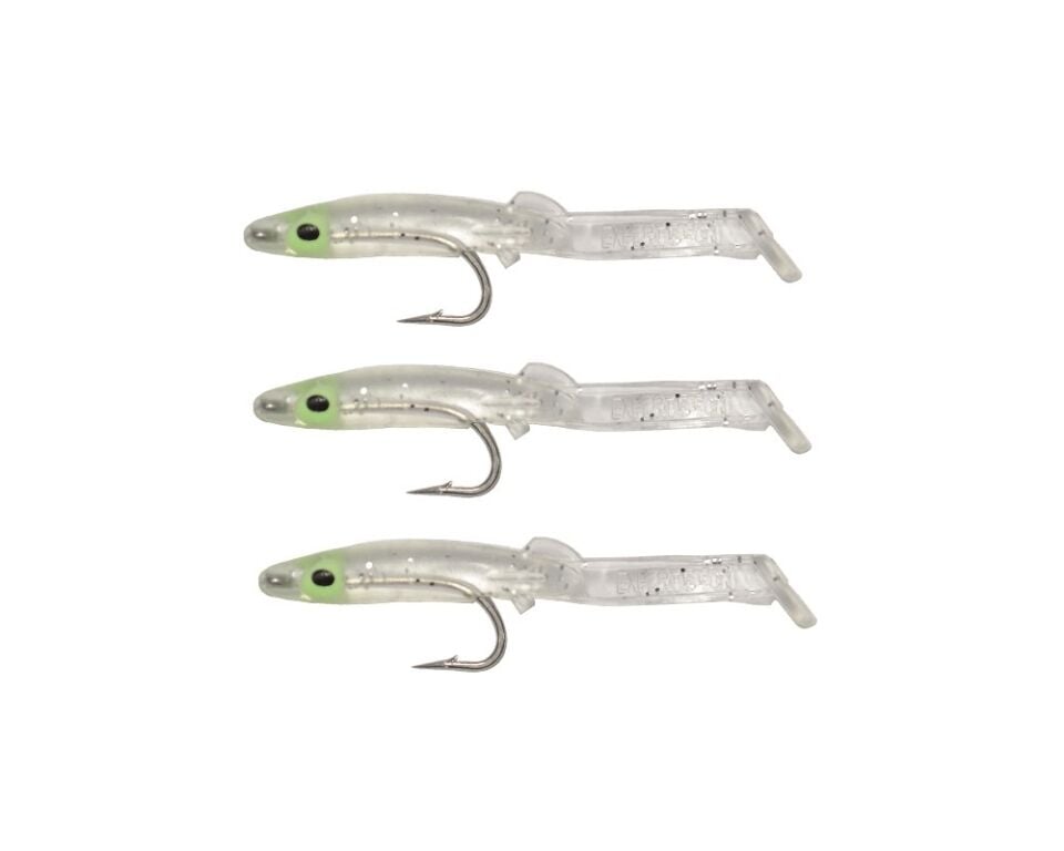 Captain 3526 Eel Fish 5cm Silikon Zargana Suni Yem 3lü Paket