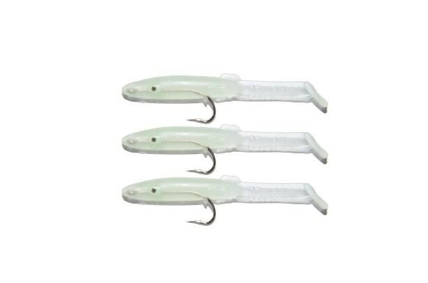 Captain 3526 Eel Fish 5cm Silikon Zargana Suni Yem 3lü Paket