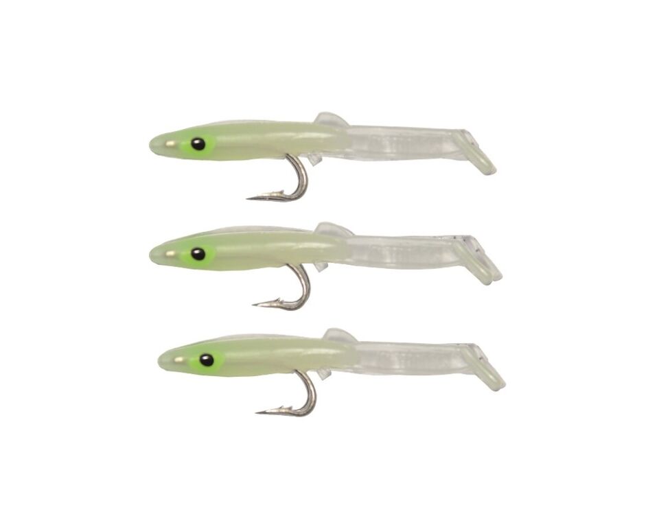 Captain 3526 Eel Fish 5cm Silikon Zargana Suni Yem 3lü Paket