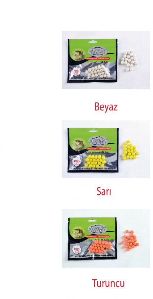 Mutant 3550 Walker Silikon Boli 20li Paket Sunİ Balık Yemi