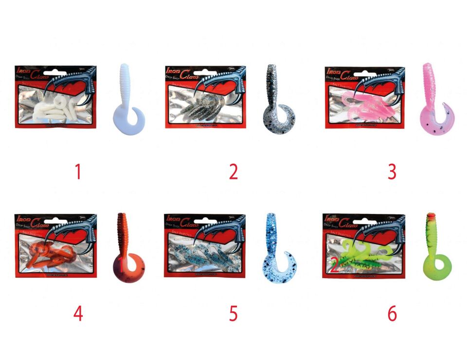 Captain 3572 Little Smart Soft 4cm Levrek Silikonu 5li Paket Suni Yem