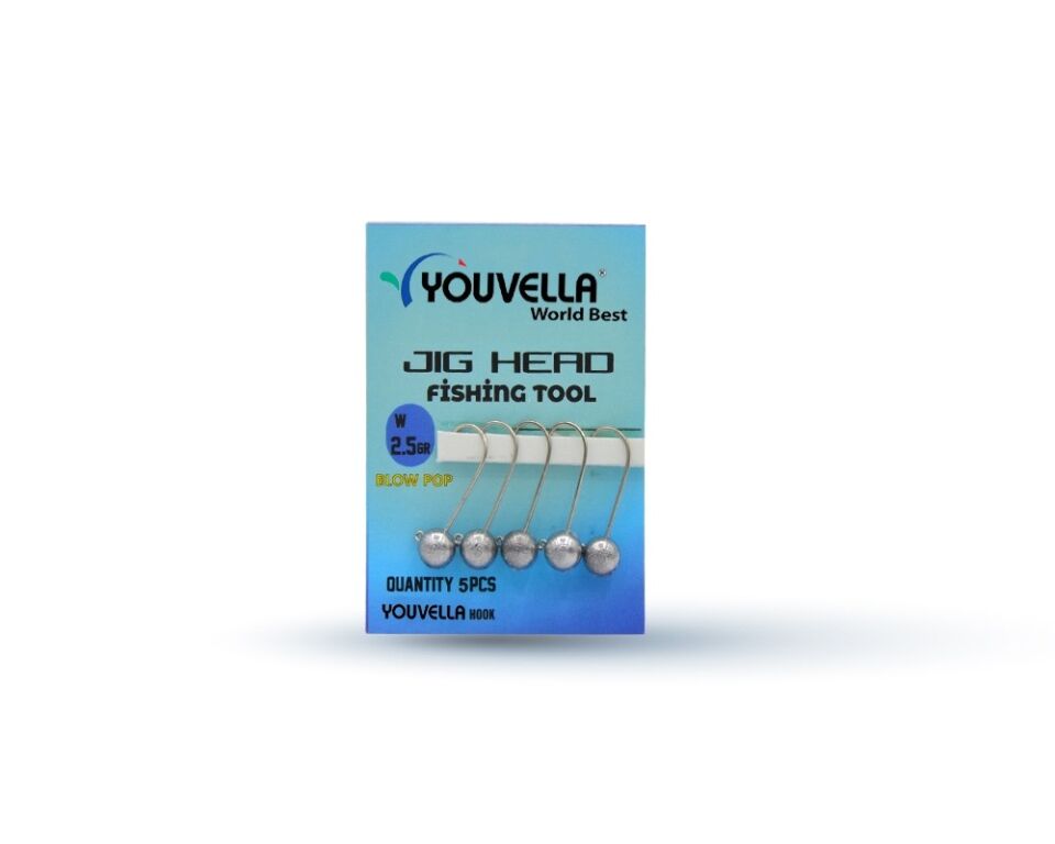 Youvella 6398 Jig Head Blow Pop LRF Jig Head 5li Paket