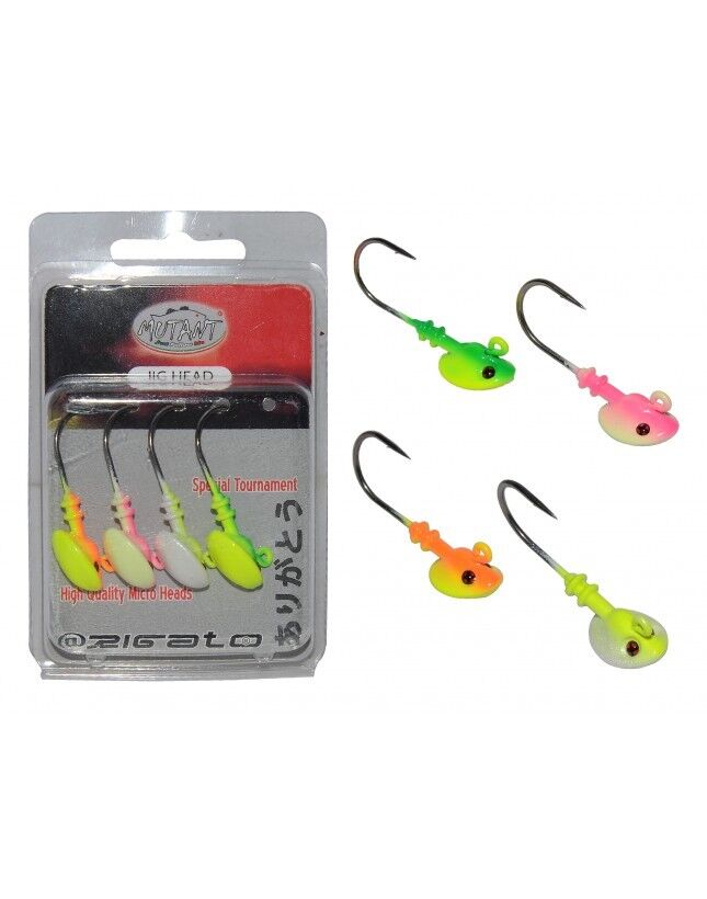 Mutant 6411 Jig Head Rigato Stunner 4lü Mix Set