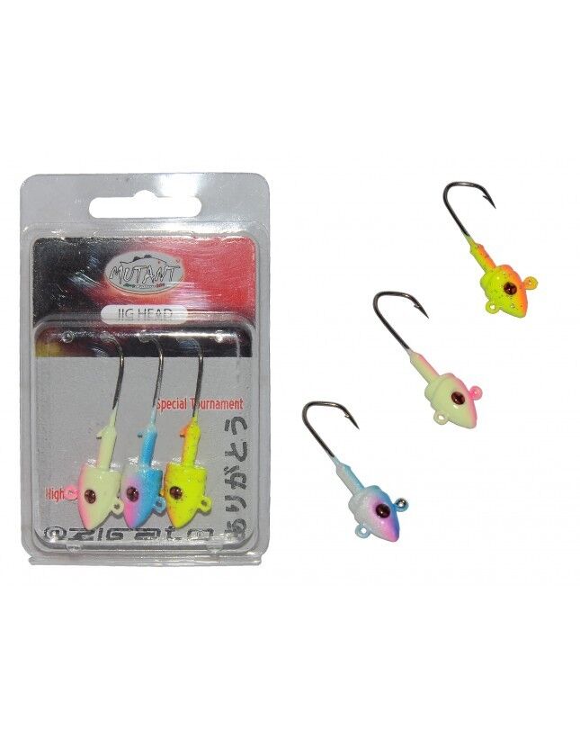 Mutant 6413 Jig Head Rigato Moite 4lü Mix Set Tırnaklı Jig Head