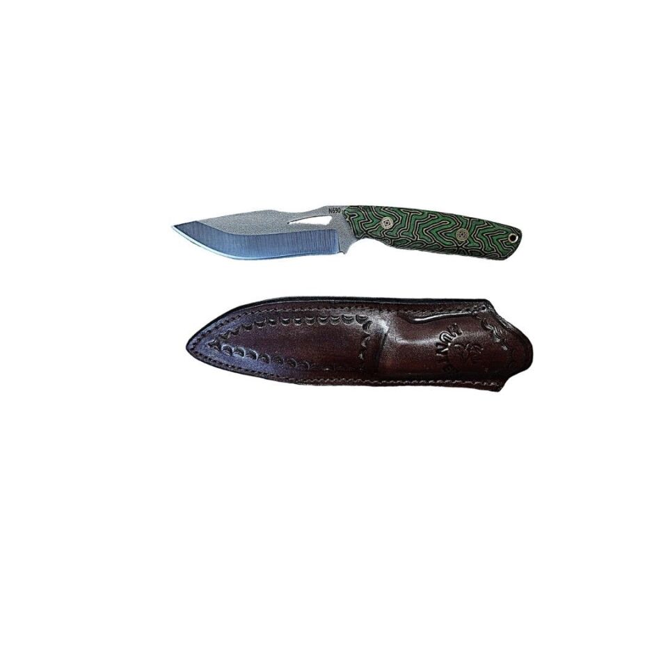 N690 BUSH CRAFT AVCI KAMP BIÇAGI G-MİKARTA KABZE
