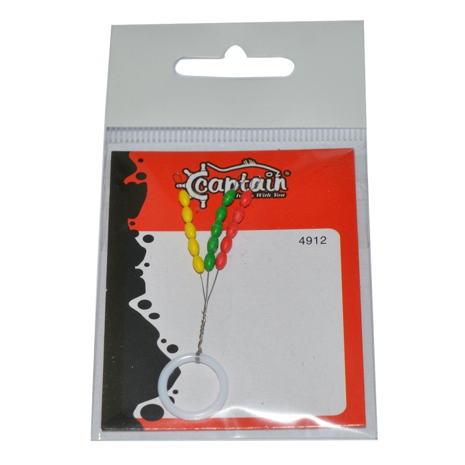 Captain 4912 Stoper 3x5li Paket Renkli Silikon Stopper